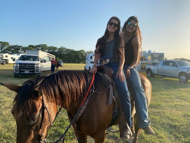 Savannah On A Horse